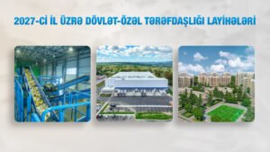 Nazirlər Kabineti tərəfindən 2027-ci il üzrə təsdiq edilmiş Dövlət-özəl tərəfdaşlığı layihələri
