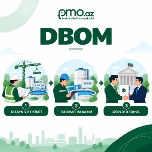 DBOM Müqavilələri: Özəl Maliyyələşdirmə Olmadan Layihələndirmə, Tikinti, İstismar və Texniki Xidmət Modeli